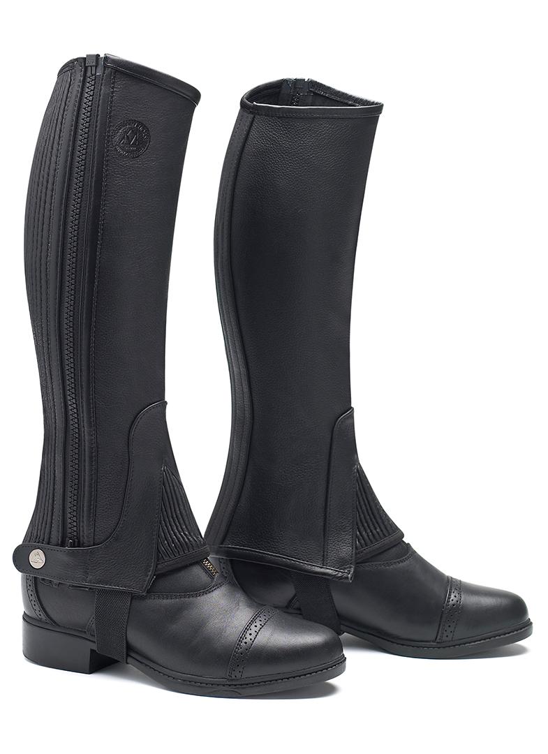 Mountain Horse czapsy Soft Rider, czarne
