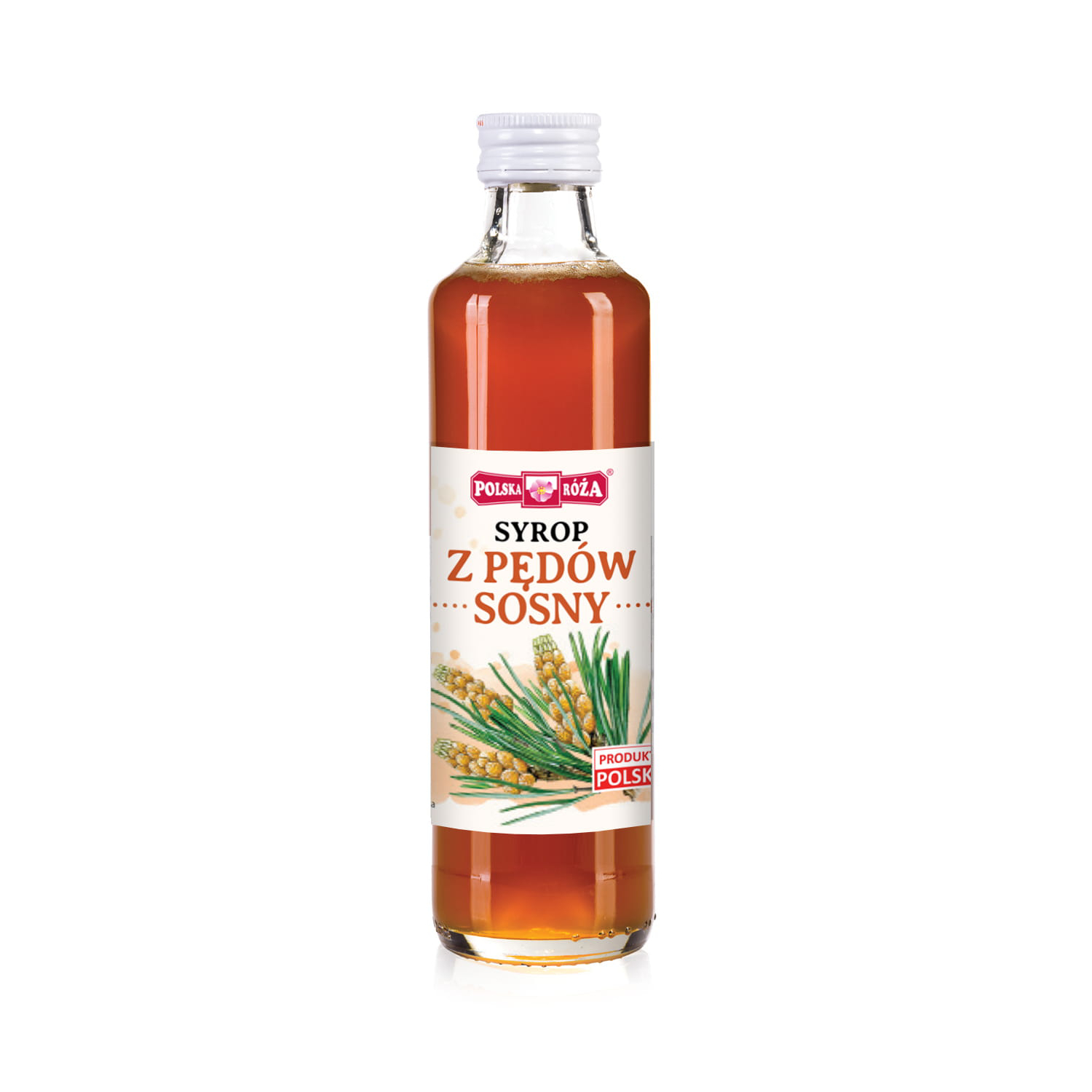Polska róża - syrop z pędów sosny, 250 ml