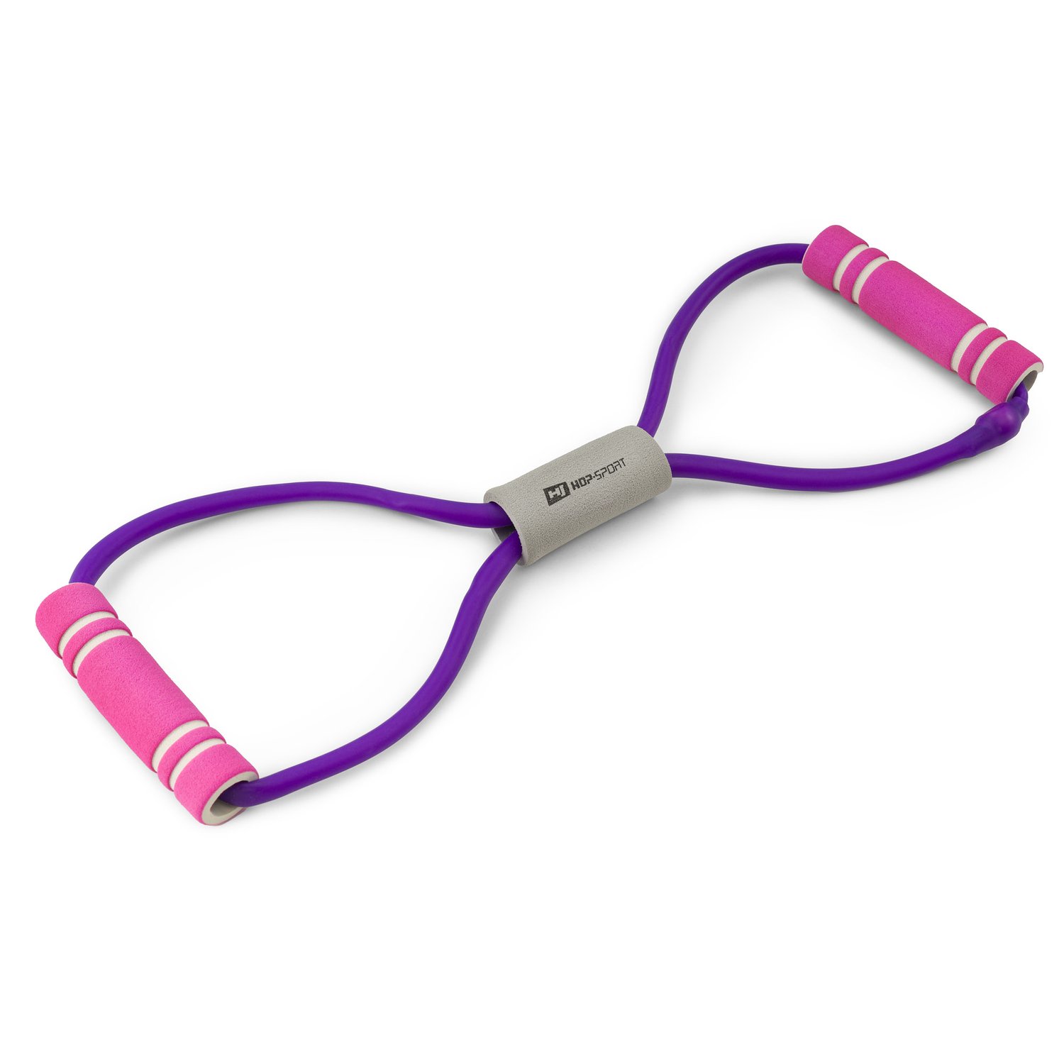 Expander mit Schaumstoffgriffen - lila