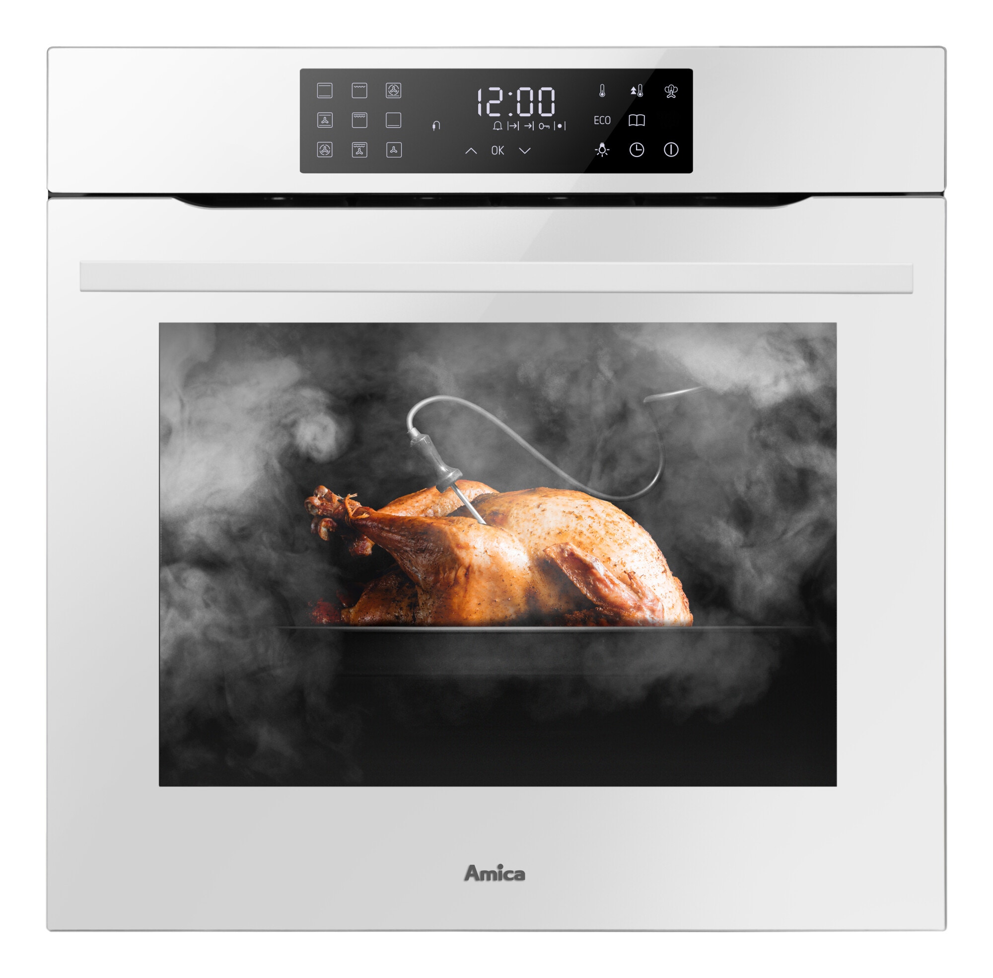 Piekarnik parowy Amica ED97699WA+ X-TYPE STEAM Biały do zabudowy