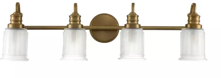 Elstead Lighting Swell kinkiet 4x3 W mosiądz szczotkowany QZ-SWELL4-BB-BATH