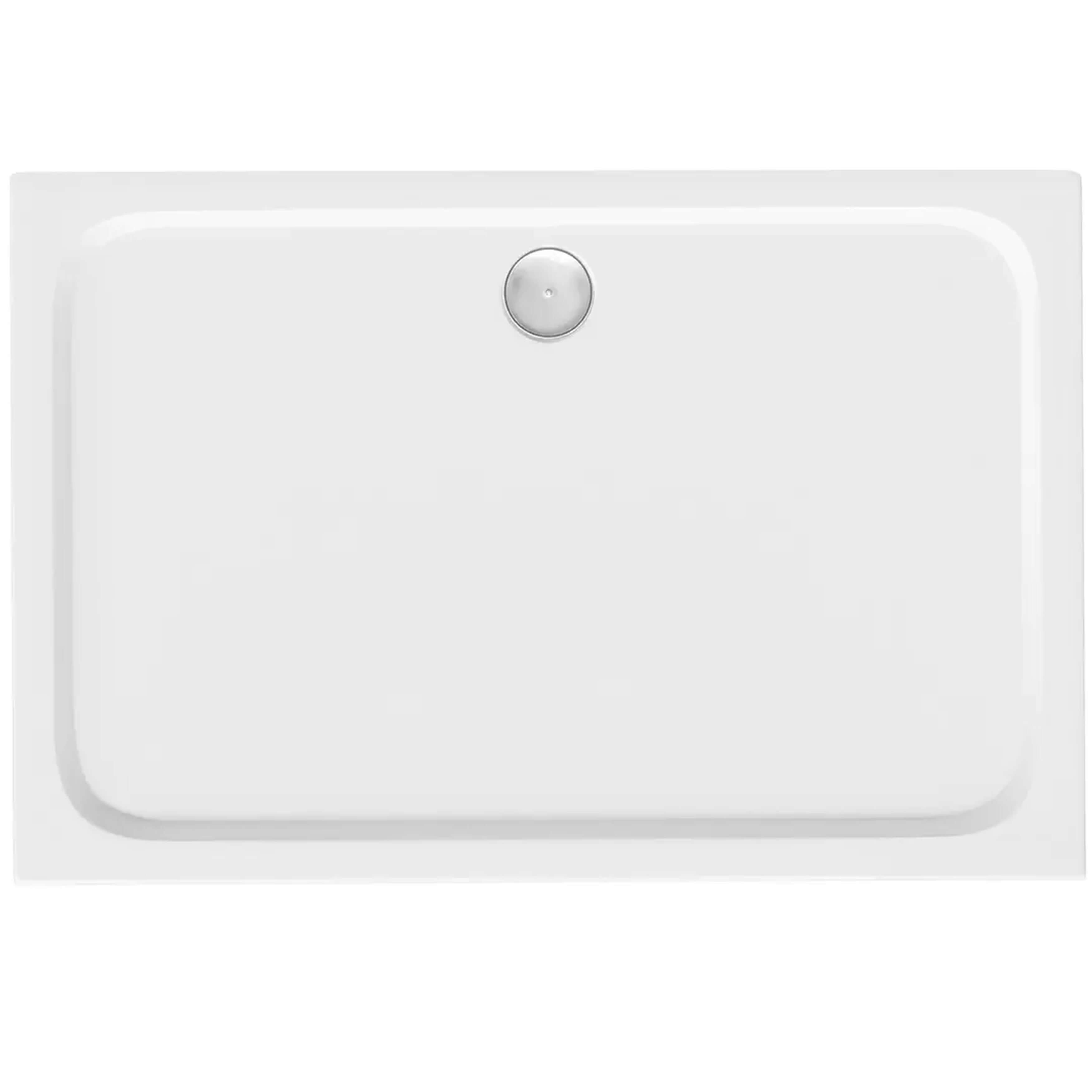 Rea Belmond brodzik prostokątny 100x80 cm biały REA-K4372