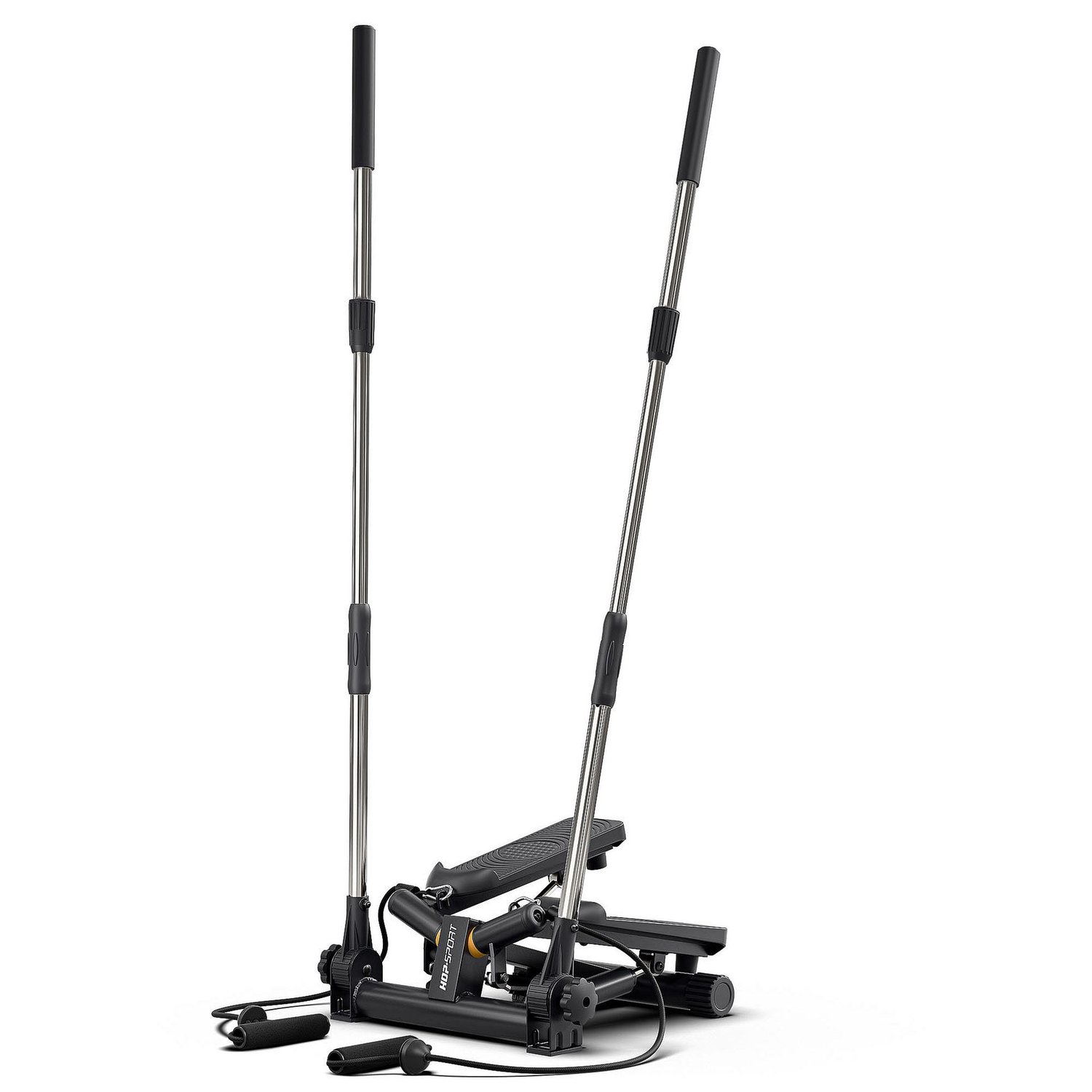 Stepper skrętny z ramionami HS-050S Norg czarny