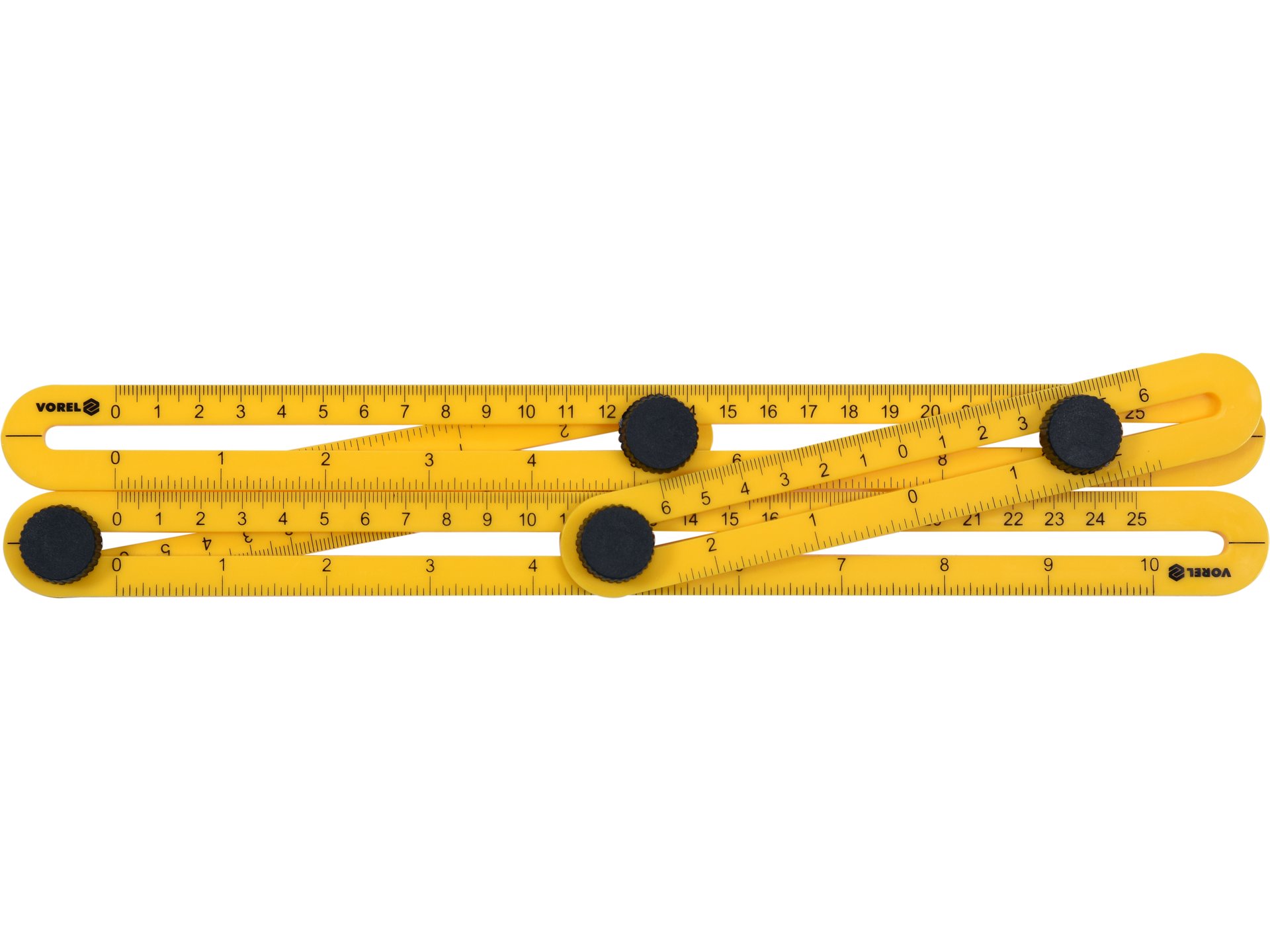 Kątownik nastawny VOREL 310mm tworzywo szt.uczne przymiar kątowy 18470