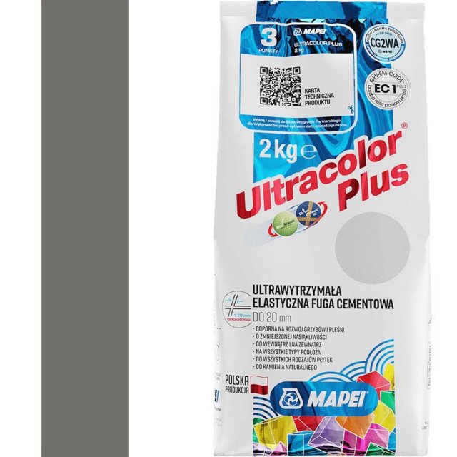 Fuga elastyczna MAPEI ULTRACOLOR PLUS 119 2 kg