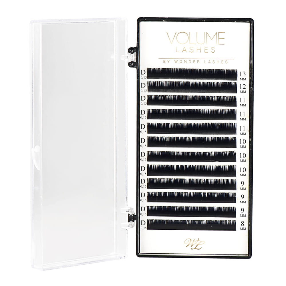 Rzęsy na pasku kaseta Wonder lashes D 0.15 8-13mm