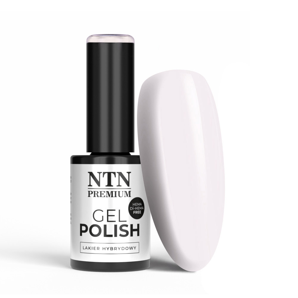 Lakier hybrydowy LED/UV Gel Polish NTN Premium Delicate French Nr 303 HEMA/Di-HEMA Free 5g