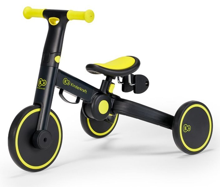 Kinderkraft 4TRIKE - rowerek trójkołowy -Czarny