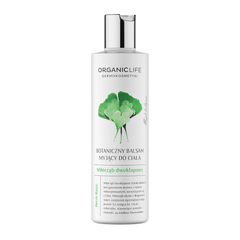 Balsam myjący do ciała, miłorząb dwuklapowy OrganicLife 250g