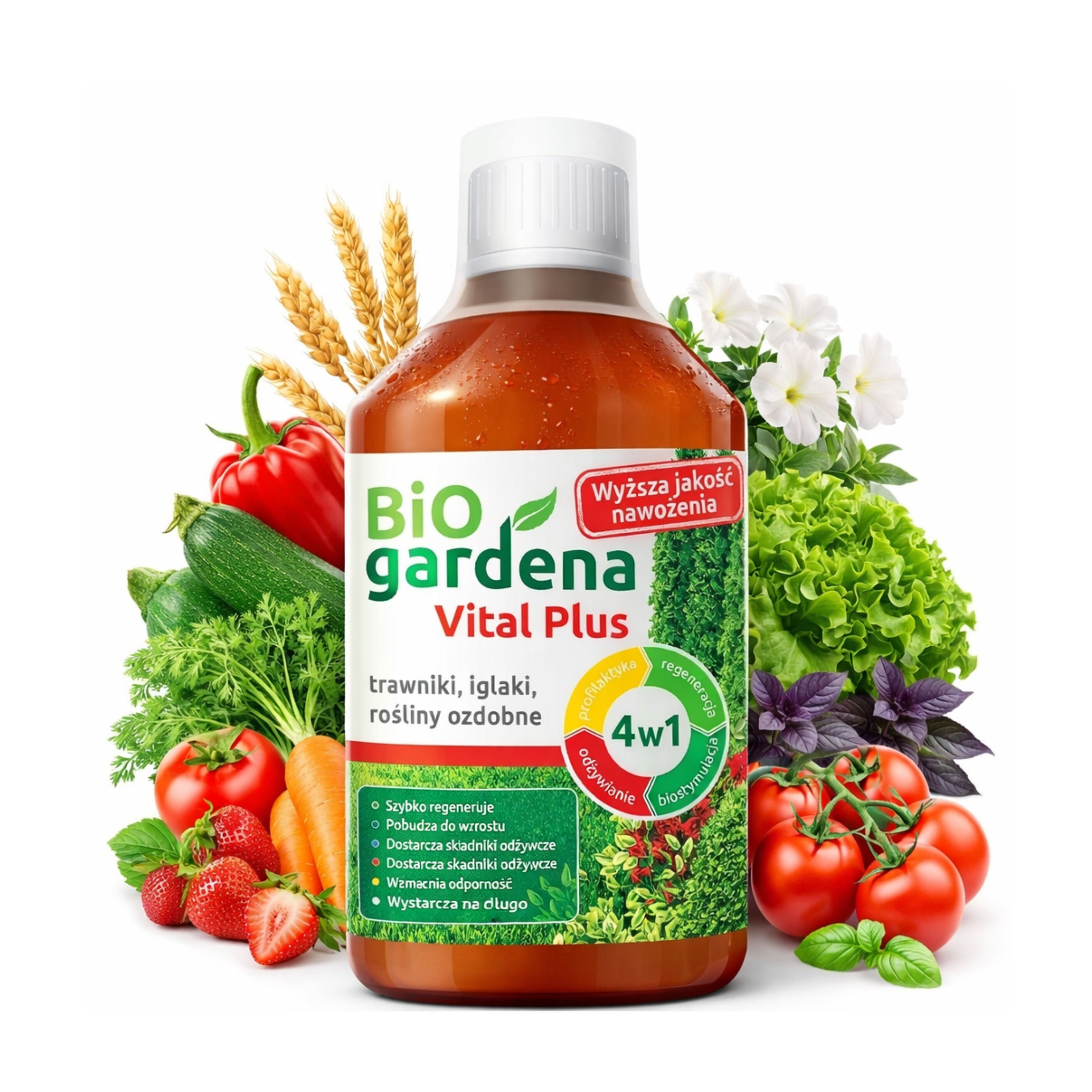 NAWÓZ UNIWERSALNY KONCENTRAT VITAL PLUS 450 ml - BIOGARDENA