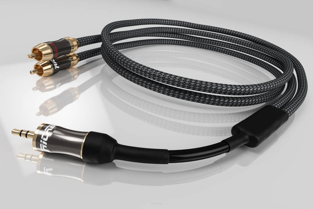 Ricable magnus jack 3.5mm - rca - 1.0m