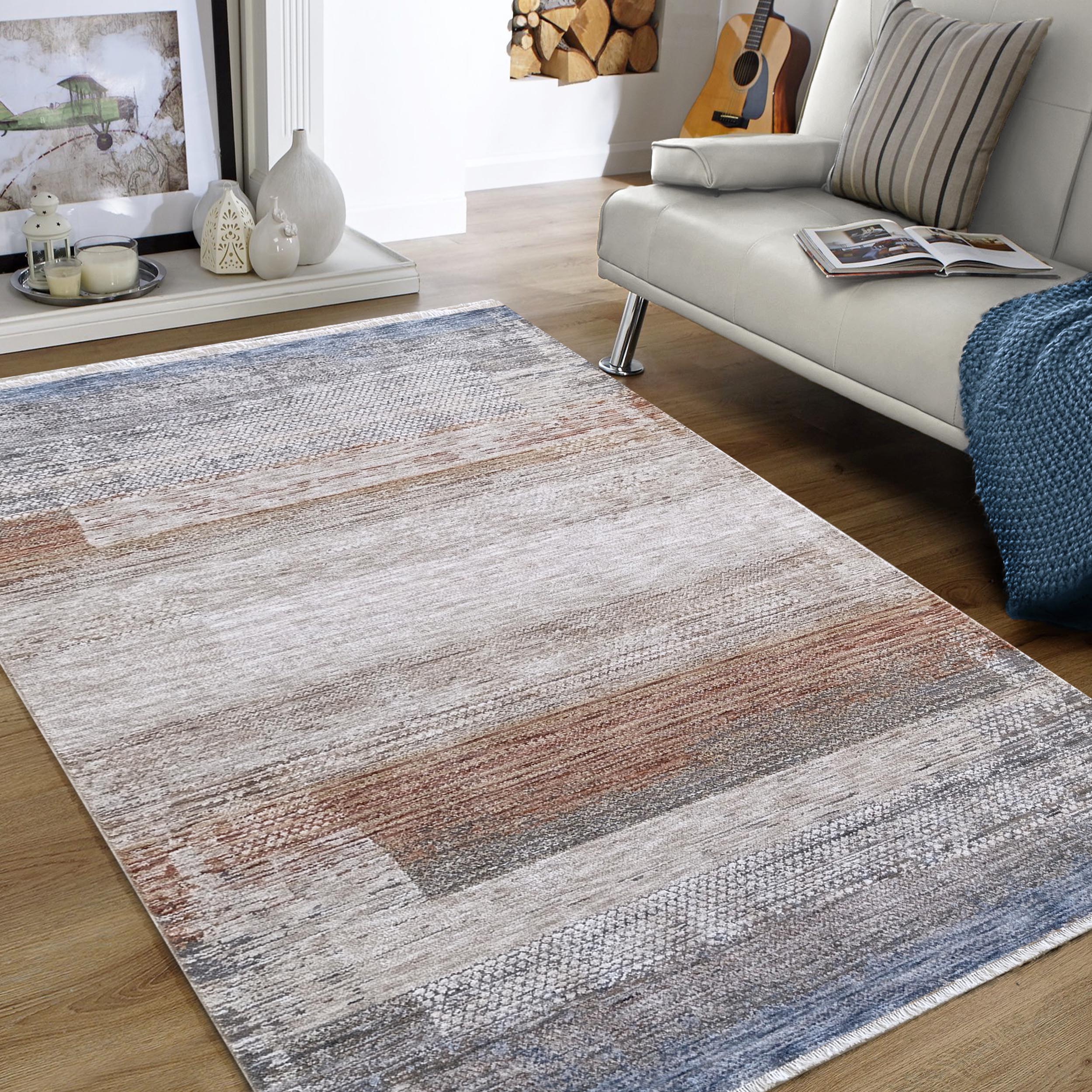 Dywan - 80 x 150 cm - Wielokolorowy - Nowoczesny - Dywanopol