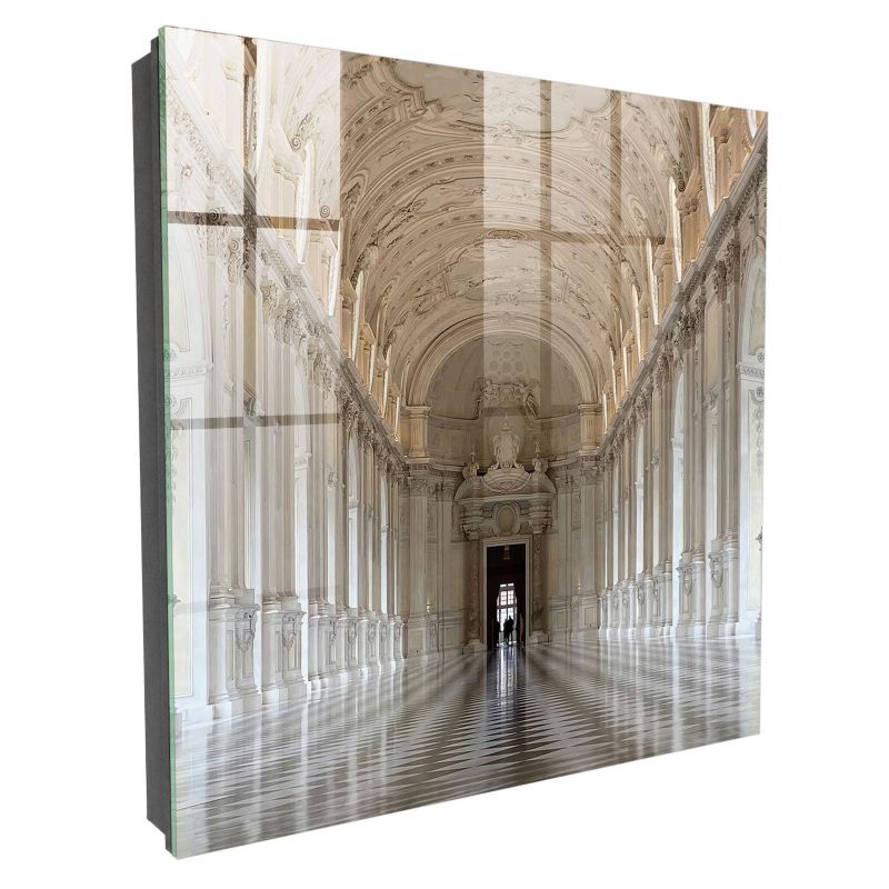 Szafka Na Klucze Tulup 30x30 cm Klasyczna architektura - Czarna - Otwierana na prawo 1 szt.