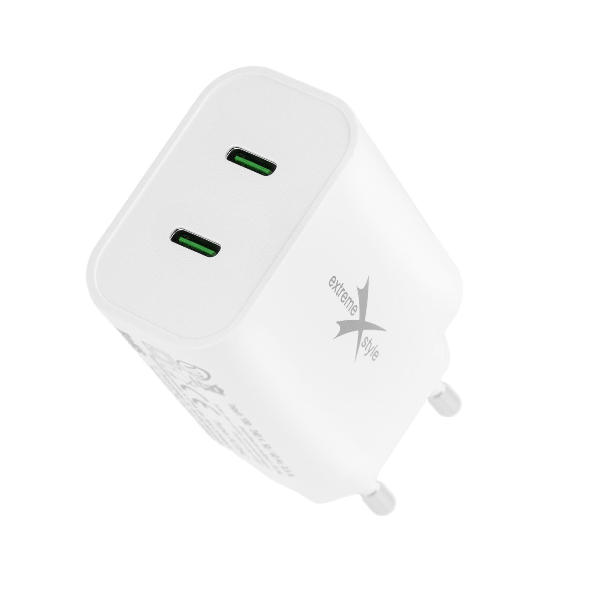 Ładowarka USB 2xUSBC 60W TC60CCGAN EXTREME ŁAD000349 - Henryx24