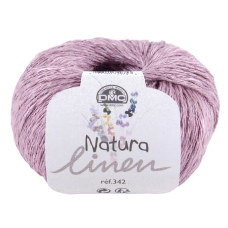 Włóczka lniana DMC Natura Linen kol. 136 różowy