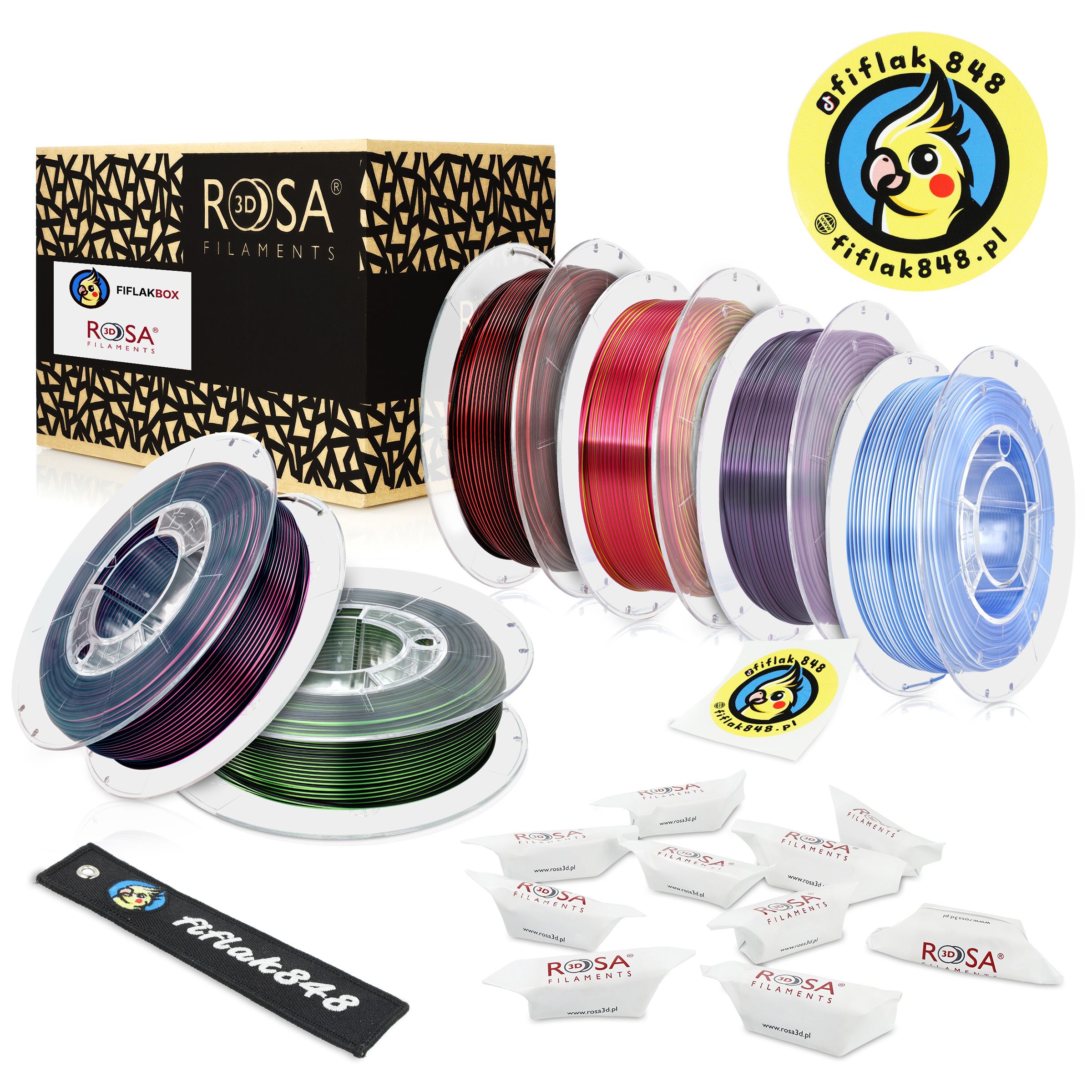 Zestaw FiflakBOX PLA MAGIC 6x0,3kg