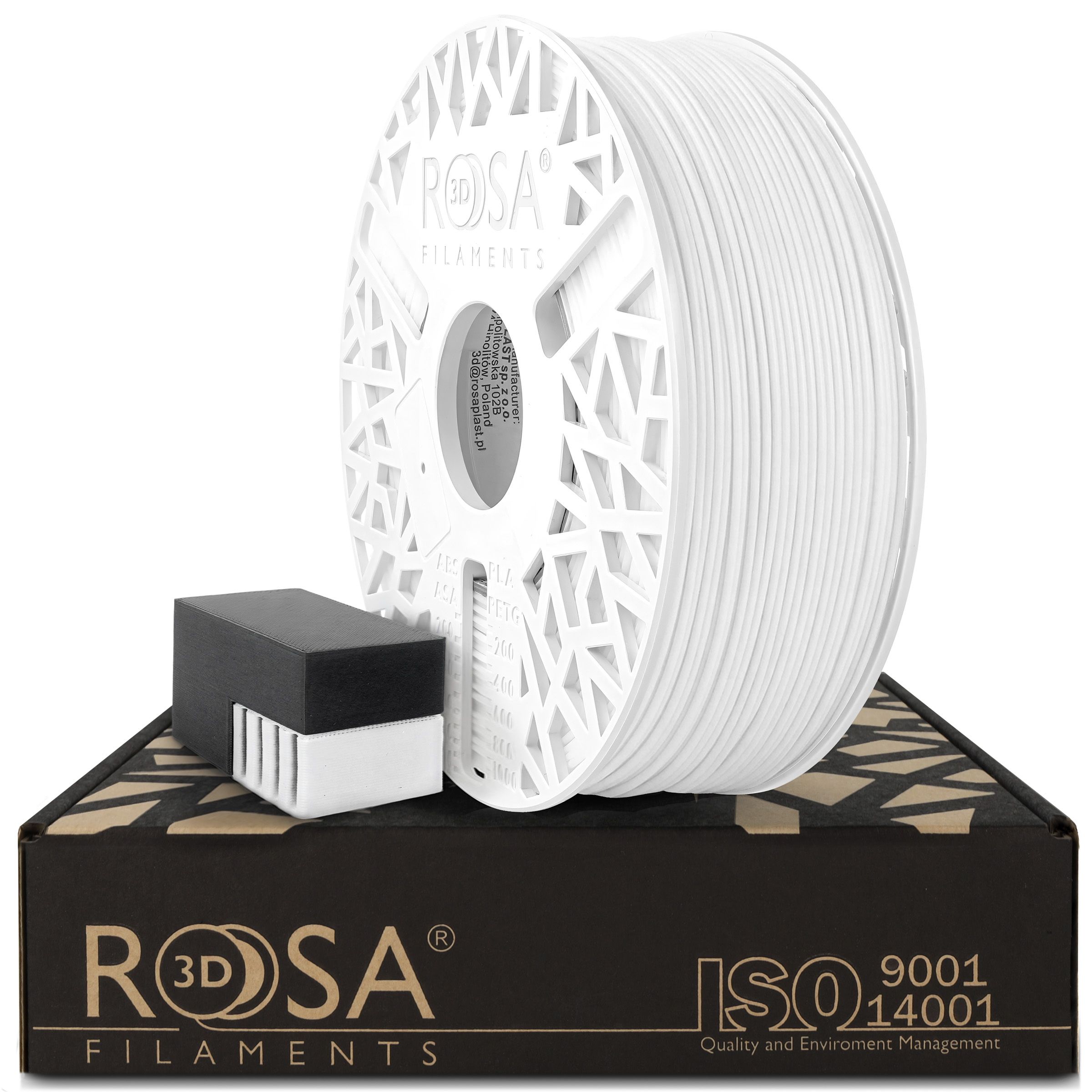 FILAMENT 3D HIPS High Impact, HT Natural White (1kg / 1.75mm)