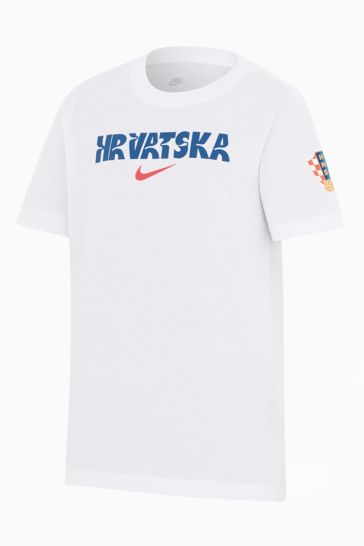Koszulka Reprezentacji Chorwacji Nike 2024 Crest Junior - Biały