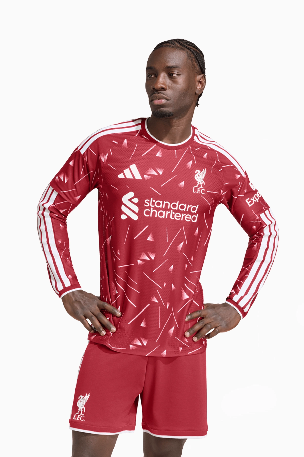 Koszulka z długim rękawem adidas Liverpool FC 26/27 Domowa Authentic - Bordowy