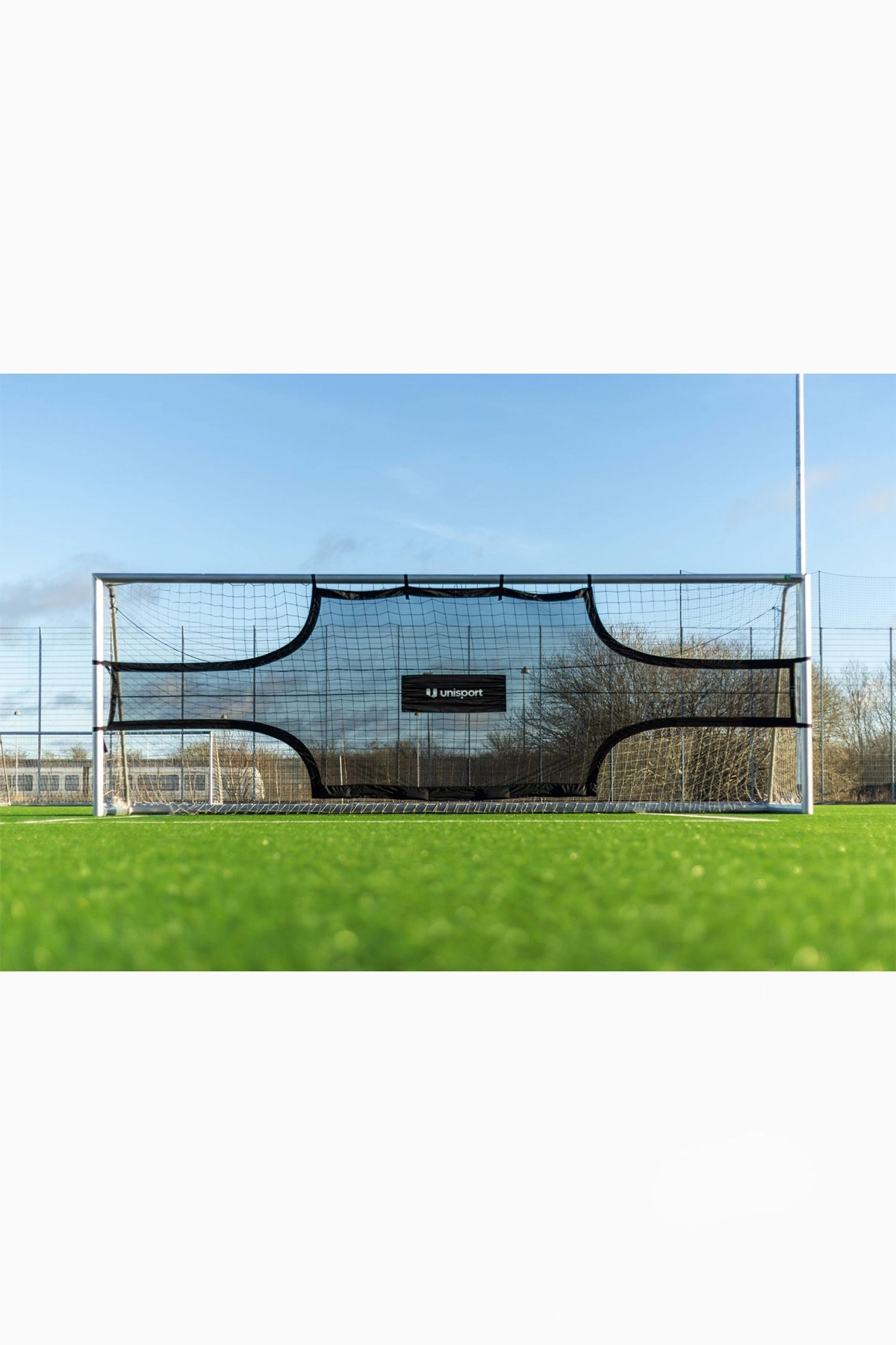 Mata na bramkę Unisport Target Shot Goal (wym. 7,32 x 2,44 m)