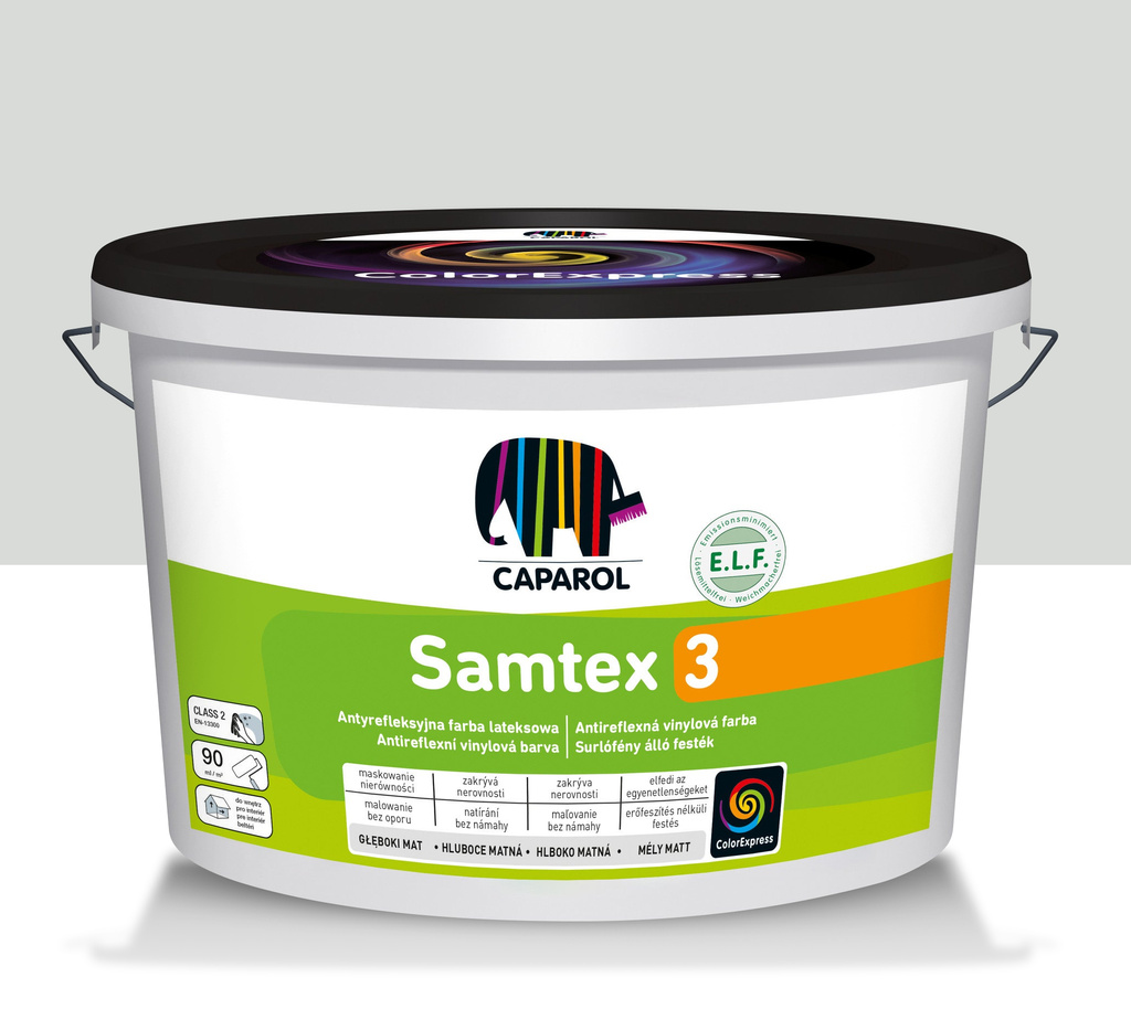 Farba lateksowa wewnętrzna Samtex 3 15L Graphit16 Caparol