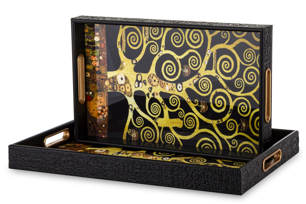 Taca Laka Klimt drzewo życia 40 x 25 cm 1 szt