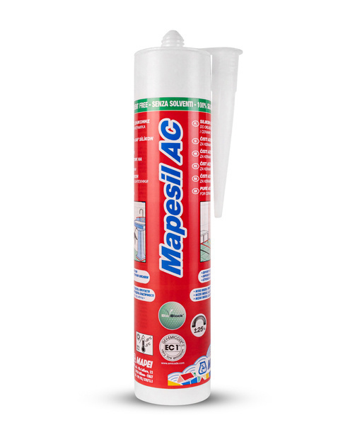 Silikon mapei Mapesil AC 310 ml kolor 100 Biały