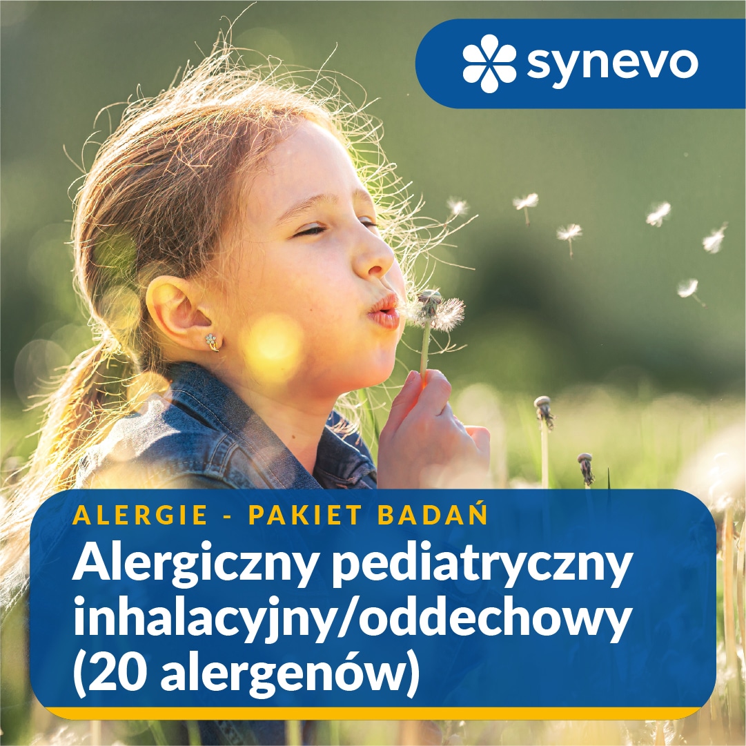 Pakiet badań - alergiczny pediatryczny inhalacyjny/oddechowy (20 alergenów)