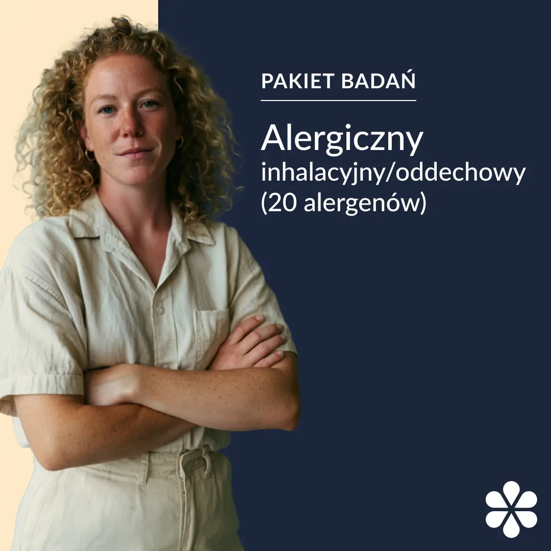 Pakiet badań - alergiczny inhalacyjny/oddechowy (20 alergenów)