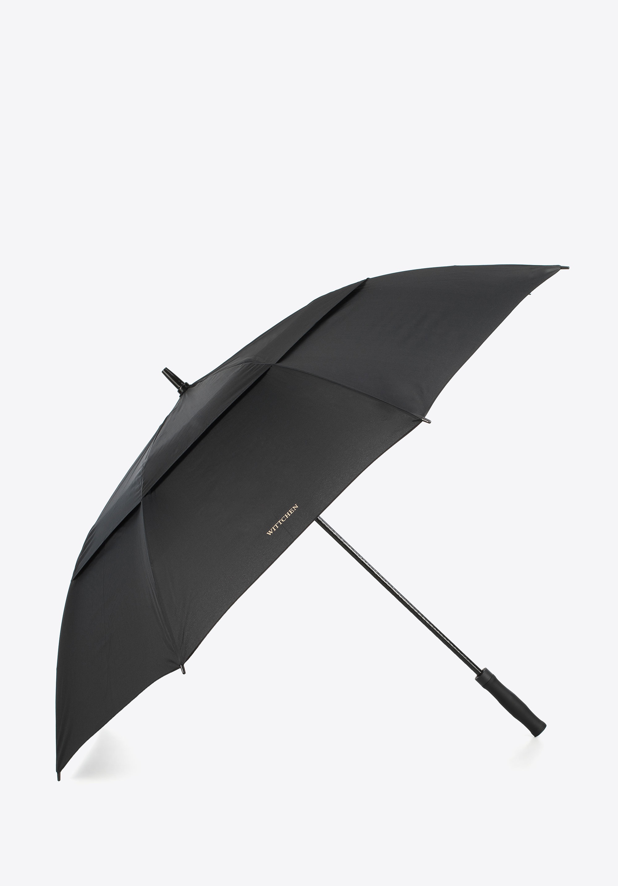 Parasol golfowy półautomatyczny czarny