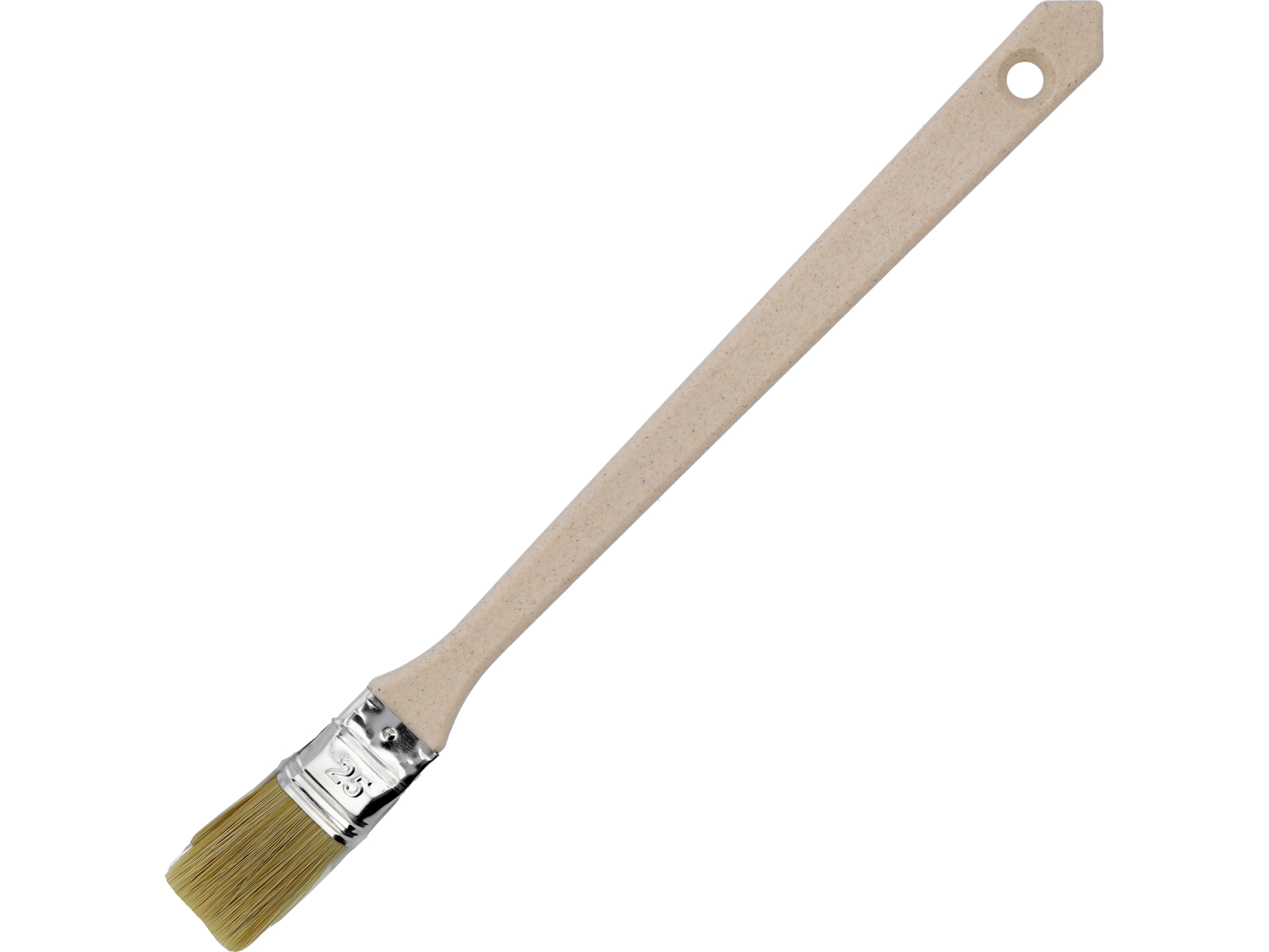Pędzel kaloryferowy VOREL płaski kątowy 25mm długi do farb i farb 09560
