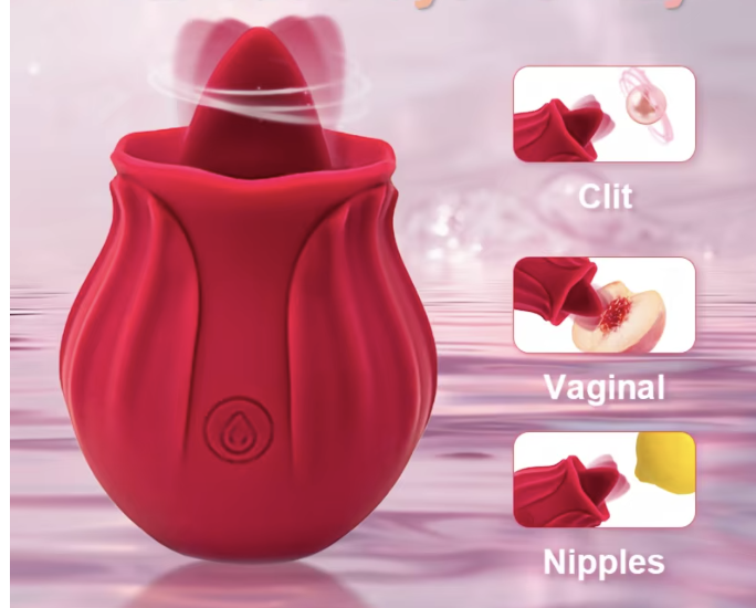 Wibrator Rose do łechtaczki 481