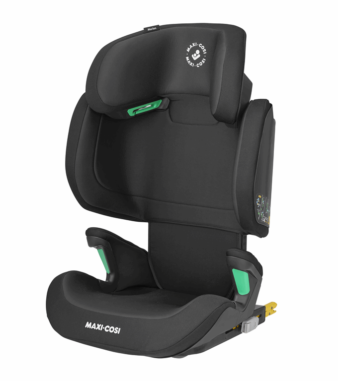 Maxi Cosi Morion i-Size - fotelik samochodowy dla dzieci o wzroście od 100 do 150cm-Basic Black