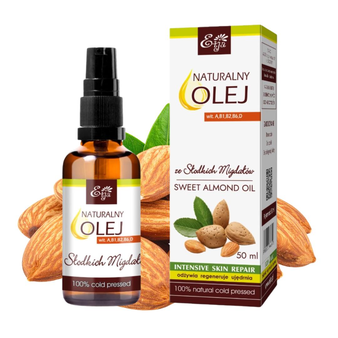Olej ze Słodkich Migdałów Etja 50 ml