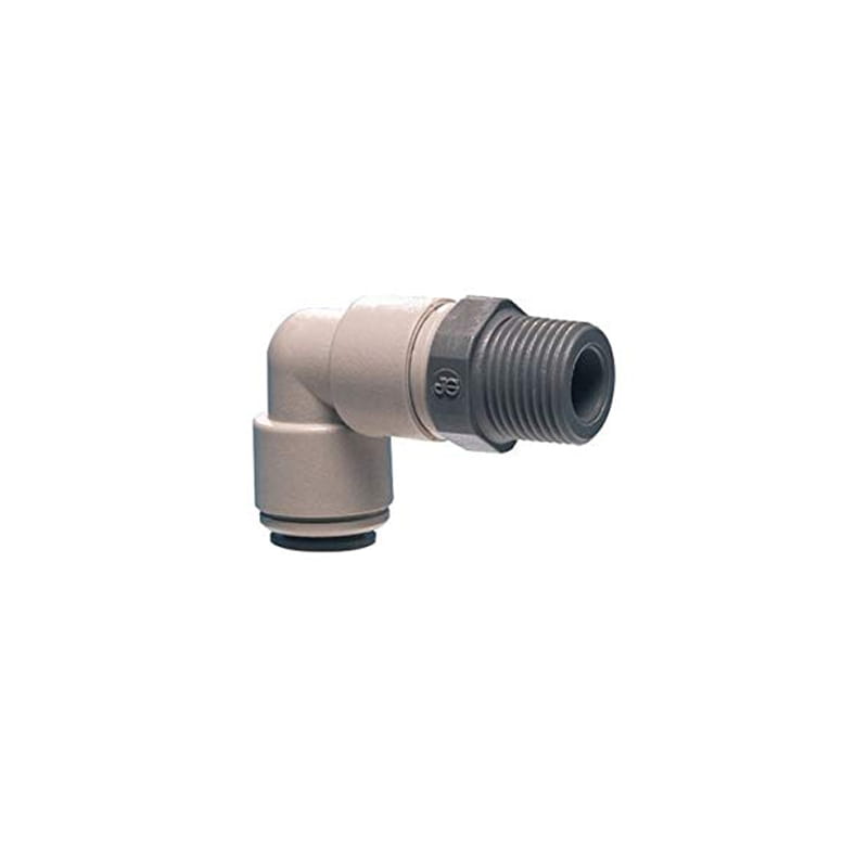 PI091604S John Guest złączka wkręcana kolankowa szybkozłączka 1/2“ x gwint 1/2“ BSPT.