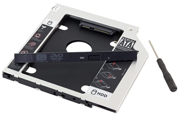 Kieszeń na dysk 2,5" w slot CD 9,5AK184B - Henryx24