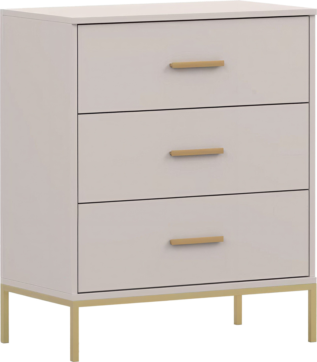 Komoda z szufladami 70 cm na nóżkach ROSI kaszmir