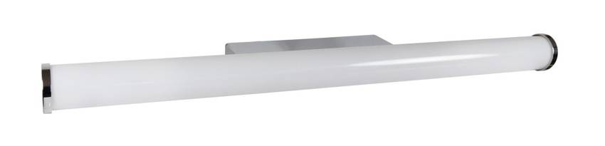 Srebrny kinkiet LED nad lustro do łazienki listwa 62 cm Universe