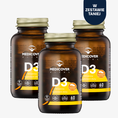 Medicover Vital D3 Routine – Codzienna Dawka Witaminy D3