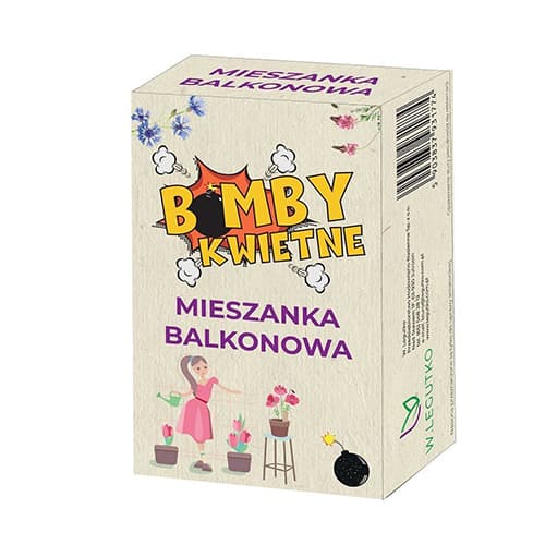 Kvetinové bomby, balkónová zmes - : Monžstvo balíkov: 5 kus