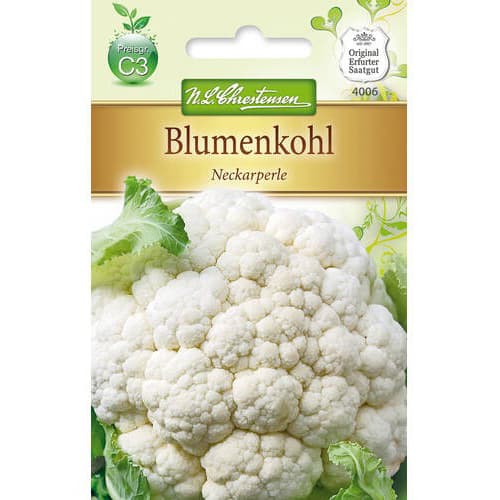 1 szt, Blumenkohl Neckarperle - Samen: Ilość w opakowaniu: 1 Stück