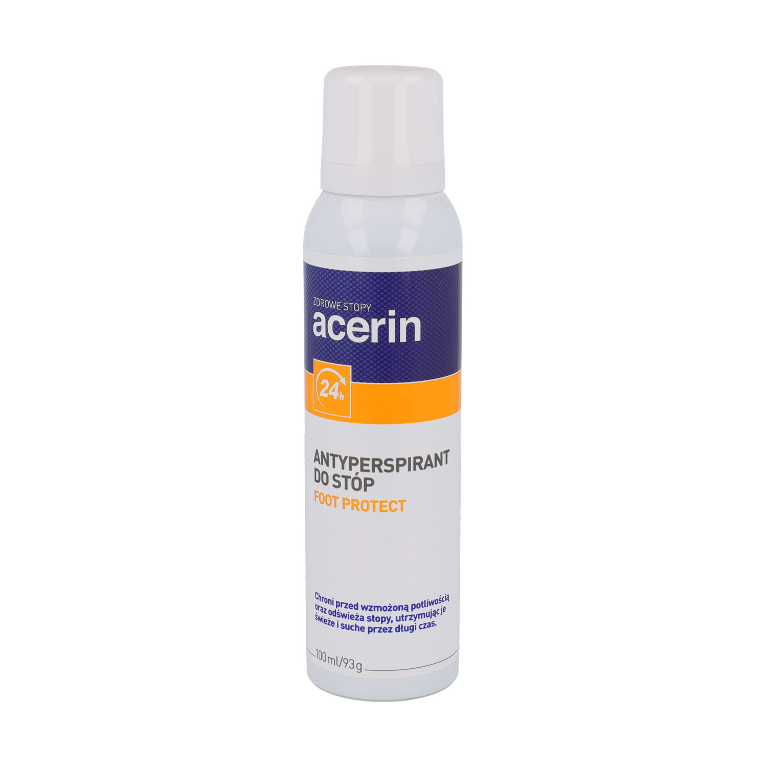 Acerin antyperspirant foot protect 24h - hamuje potliwość, dezodorant, 100 ml