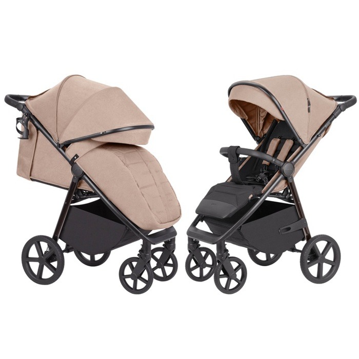 Carrello Bravo Plus CRL-5515 - wózek spacerowy do 22 kg -Royal Beige