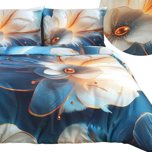 Pościel satynowa Darymex kolekcja Satynlove PREMIUM 160x200 wz. 12414