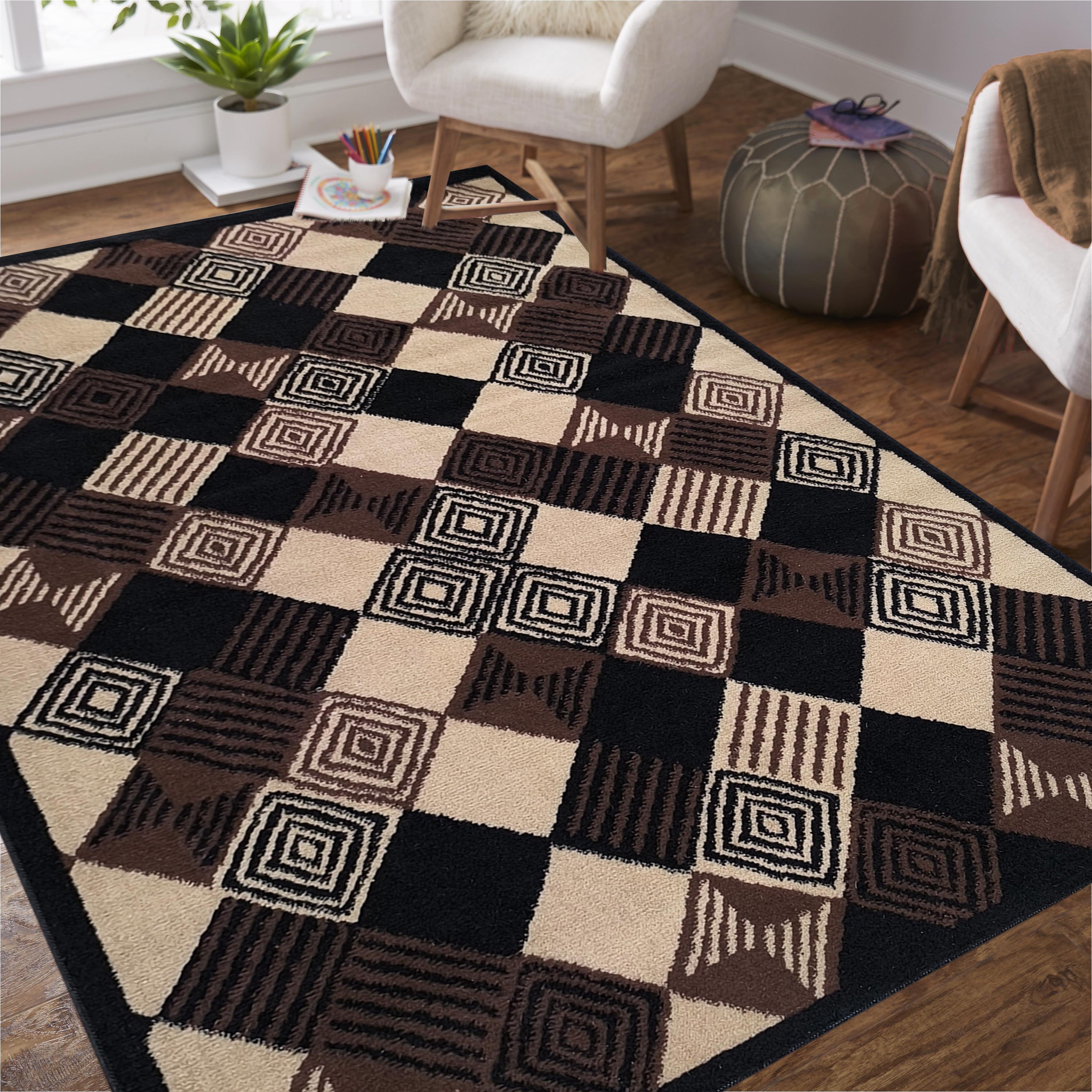 Dywan - 60 x 100 cm - Brązowy - Klasyczny - Dywanopol