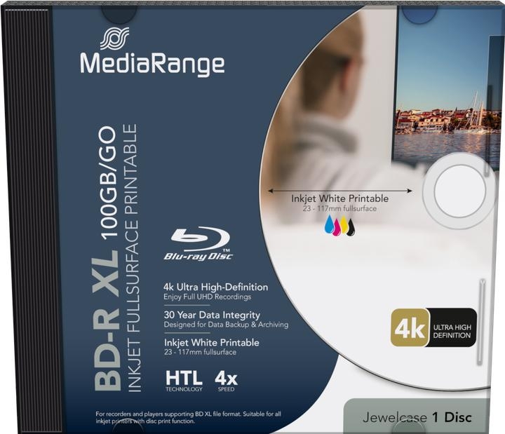 MEDIARANGE BD-R x4 100GB XL 1 sztuka JC MR520 - Henryx24
