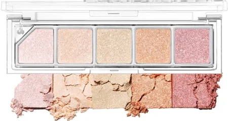 Unleashia Mood Shower Face Palette Paleta do twarzy 100, 4 g