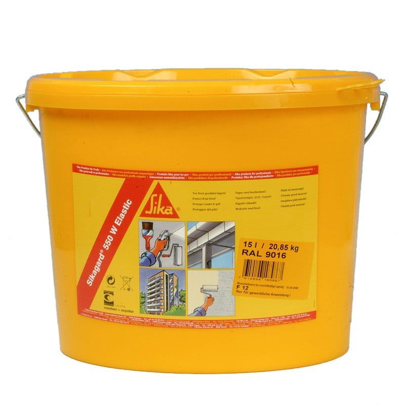 MATERIAŁ POWŁOKOWY SIKAGARD 550 W ELASTIC RAL 7035 15L