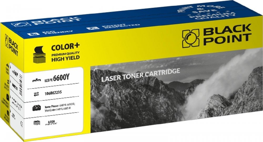 Toner Black Point LCBPX6020Y (106R02762), 1000 stron, yellow (żółty)