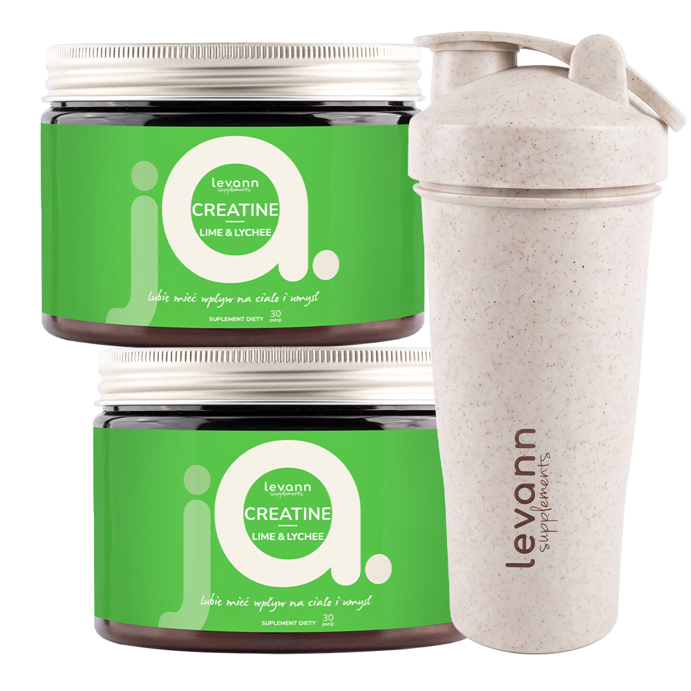 Levann “jA” Creatine Lime & Lychee x2 + Levann Shaker